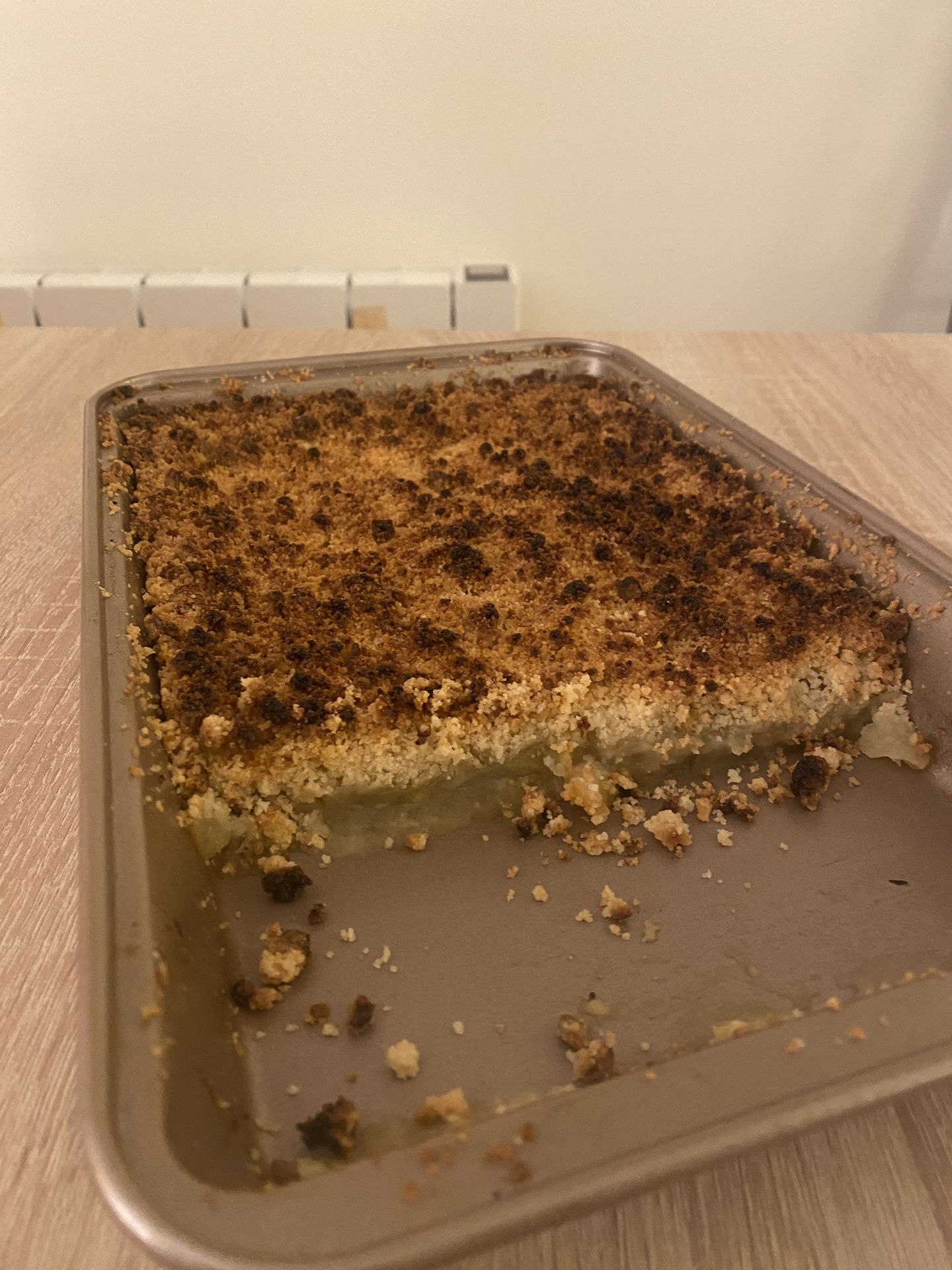 Crumble aux Pommes